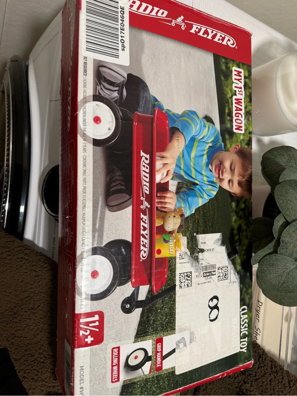 Radio Flyer Red My 1st Wagon for Kids